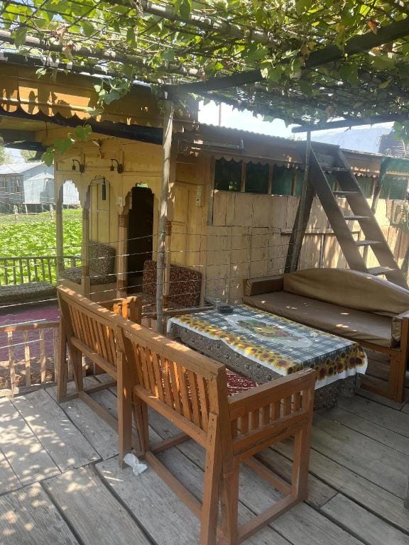 Veena Palace Houseboat Docked boat in India