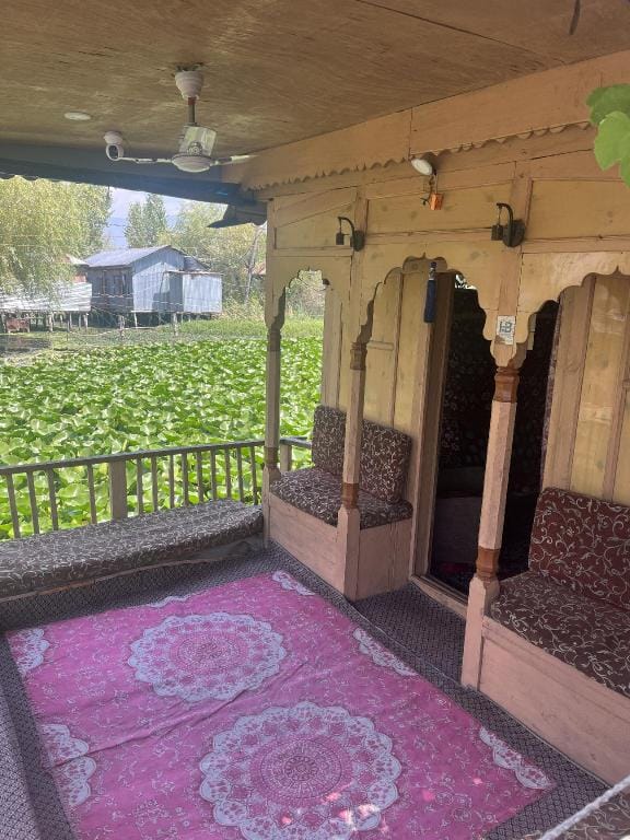 Veena Palace Houseboat Docked boat in India