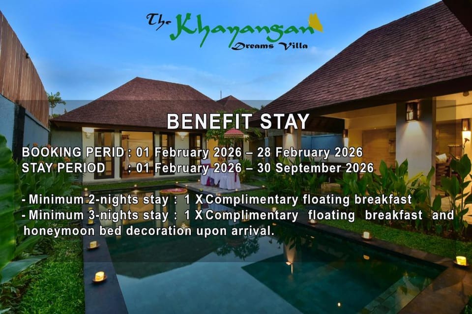 The Khayangan Dreams Villa Umalas Villa in North Kuta