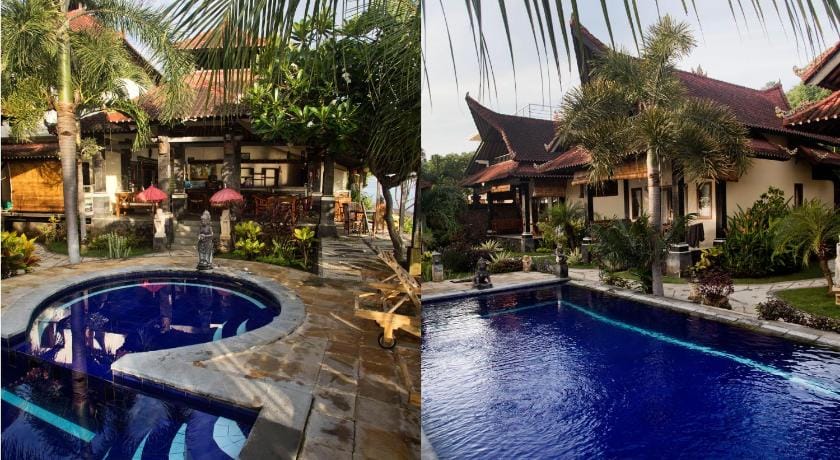 Tradisi Beach Front Villas Bed and Breakfast in Abang
