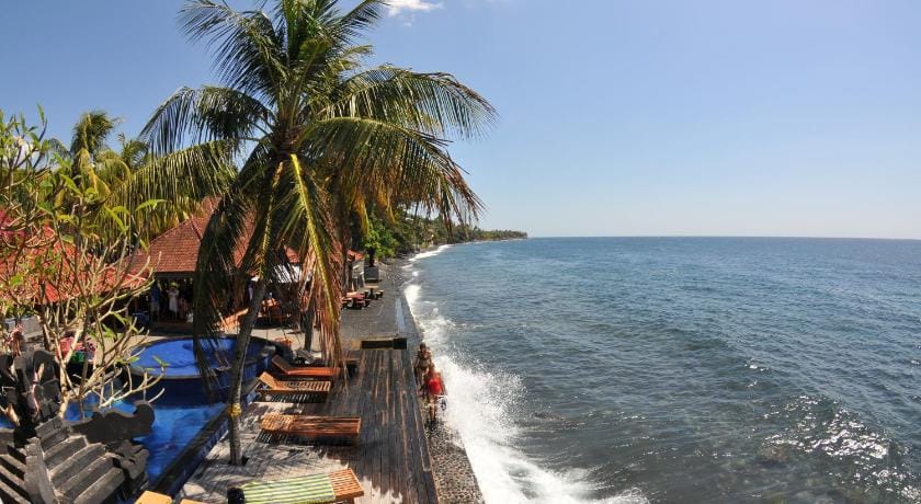 Paradise Palm Beach Bungalows Campground/ 
RV Resort in Karangasem Regency