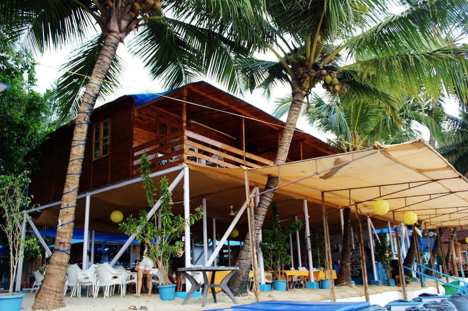 Cafe Blue Hotel Luxury tent in Canacona