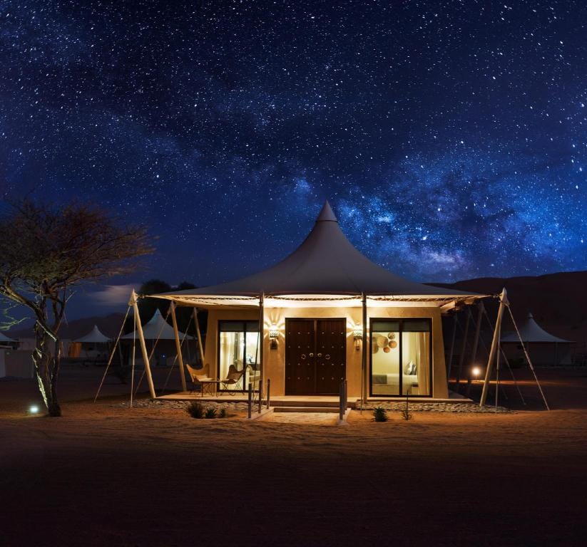 Desert Nights Resort Luxury tent in Oman