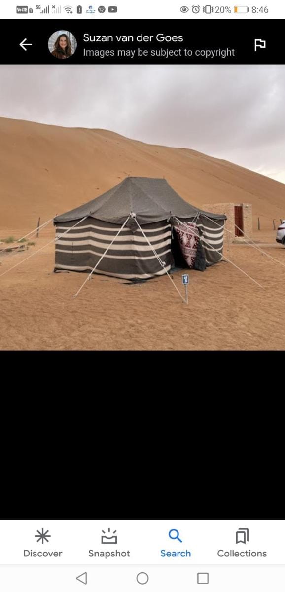 Desert Retreat Camp Luxury tent in Oman
