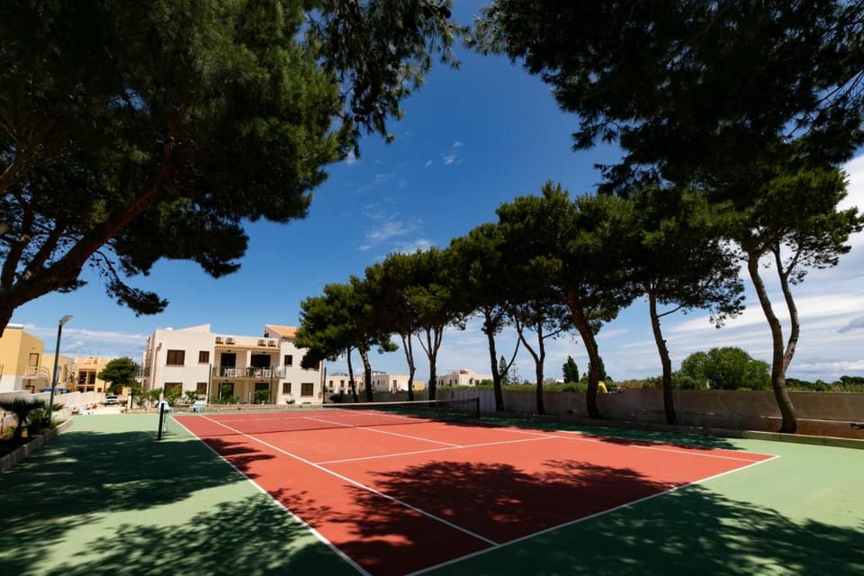Boa Vista San Vito - Area Fitness, Barbecue Area, Tennis Court Apartment in San Vito Lo Capo