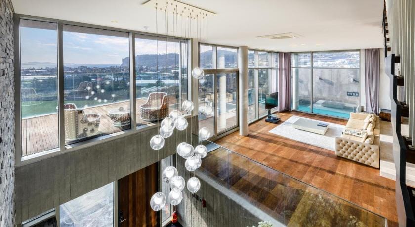Bayhill Pool Villa Hotel in South Korea