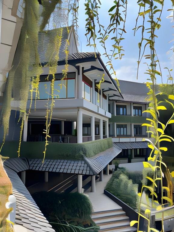 Tirtagangga Hot Spring Resort Hotel in West Java