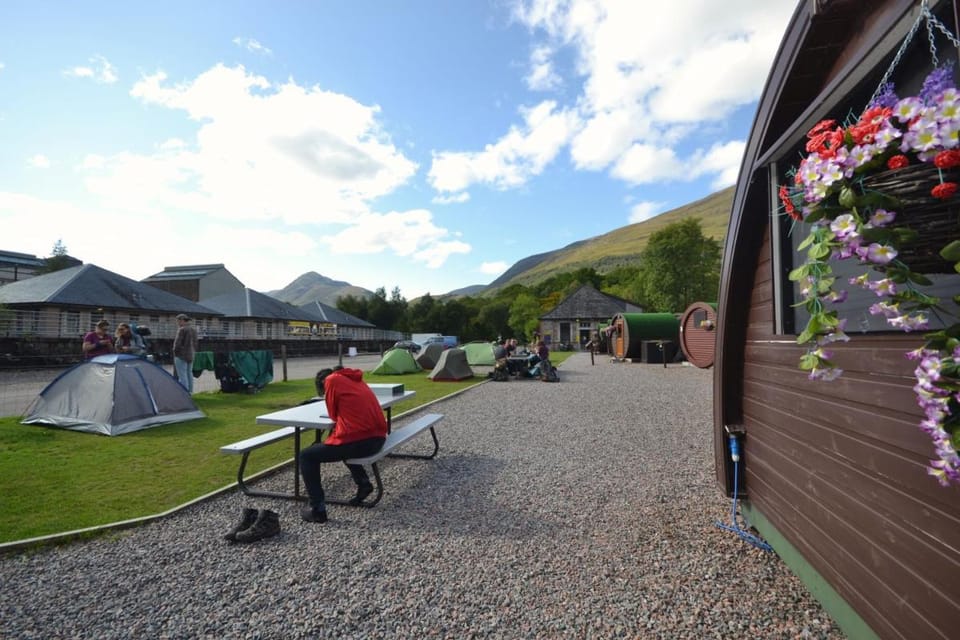 Blackwater Glamping Pods Campground/ 
RV Resort in Kinlochleven