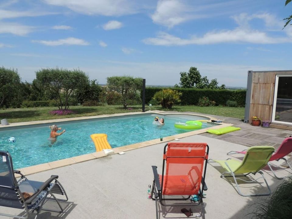 Villa with heated swimming pool and spectacular view in diverse surroundings Villa in Occitanie