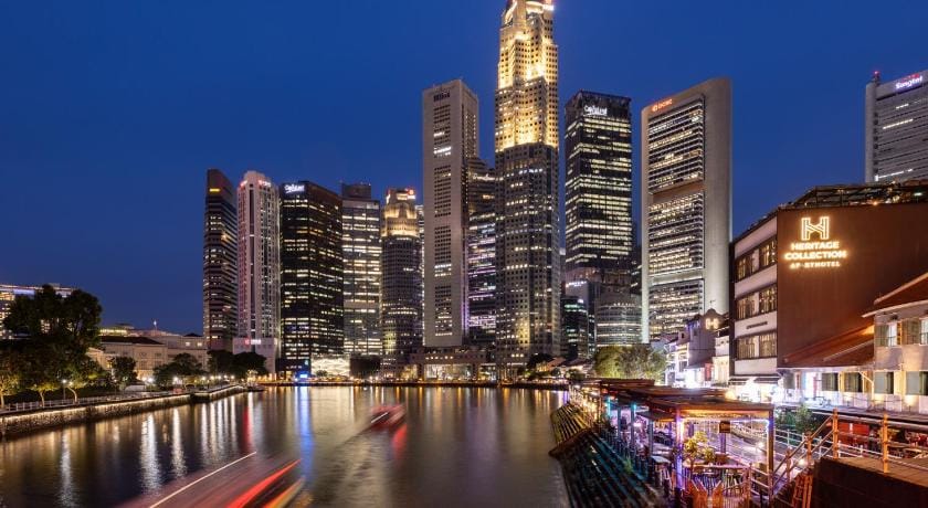 Heritage Collection on Boat Quay - South Bridge Wing - Mobile App Check-In Apartment in Singapore