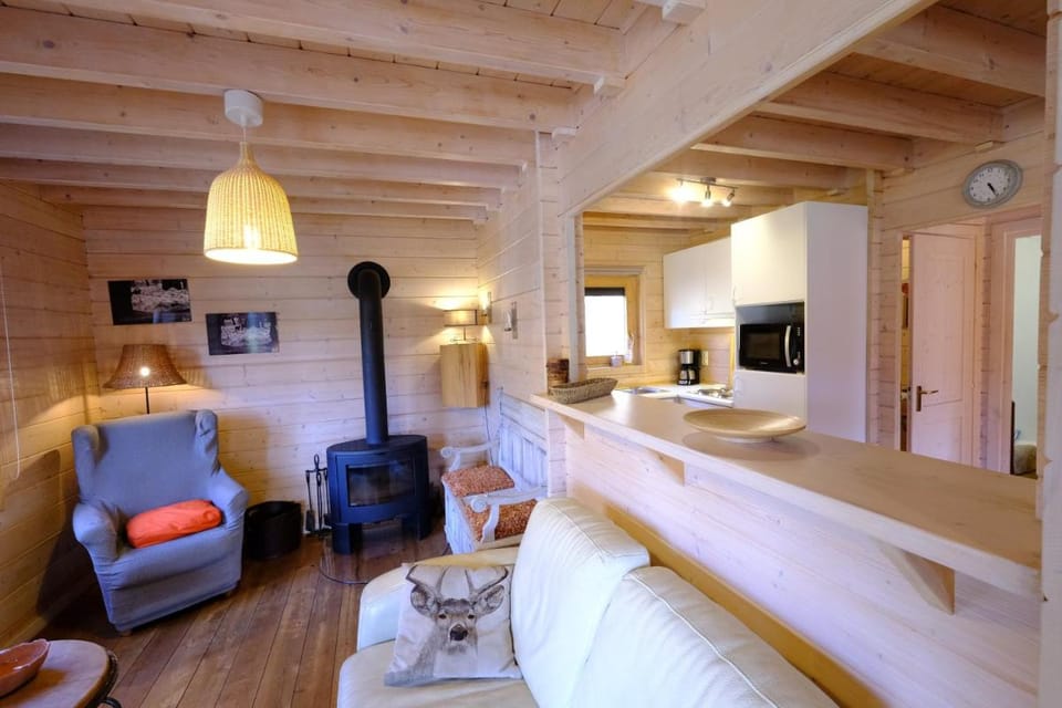 Chalet Cerf titude Vacation rental in Wallonia, Belgium