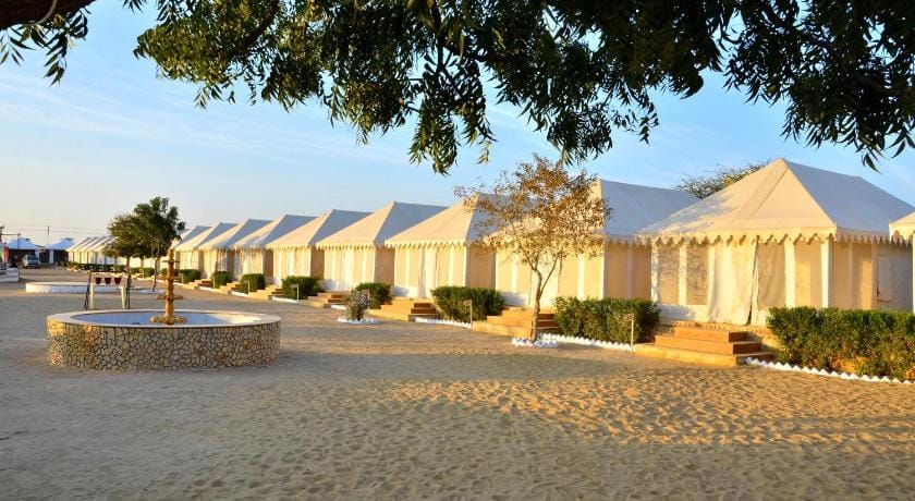 Oasis Camp Sam Resort Luxury tent in Sindh