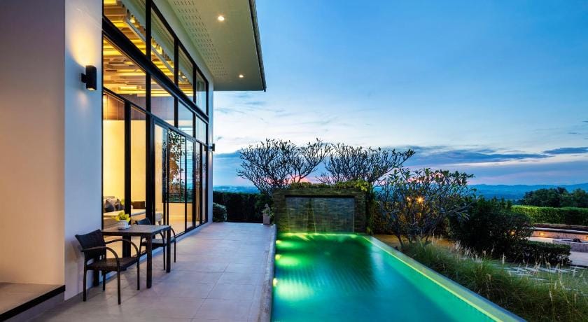 The Private Pool Villas at Civilai Hill Khao Yai Resort in Laos
