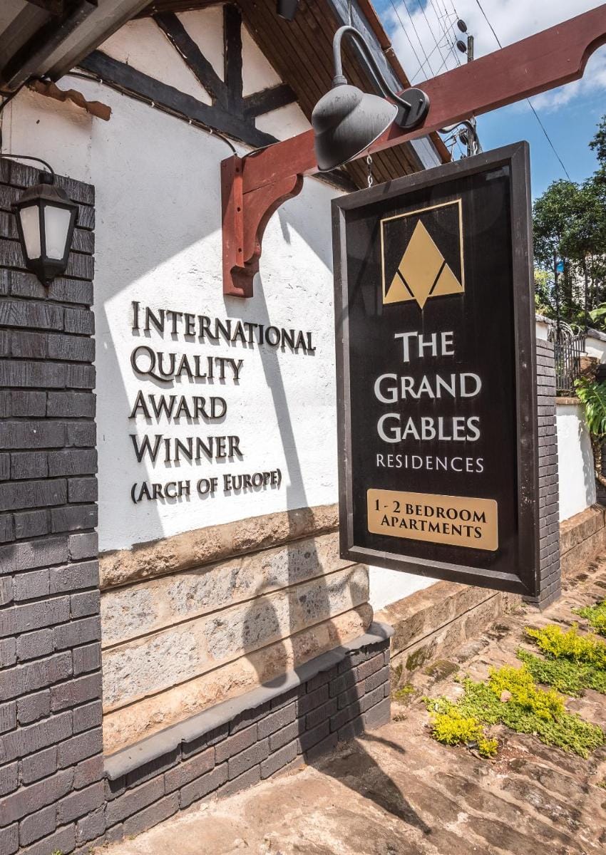 The Grand Gables Apartment hotel in Nairobi