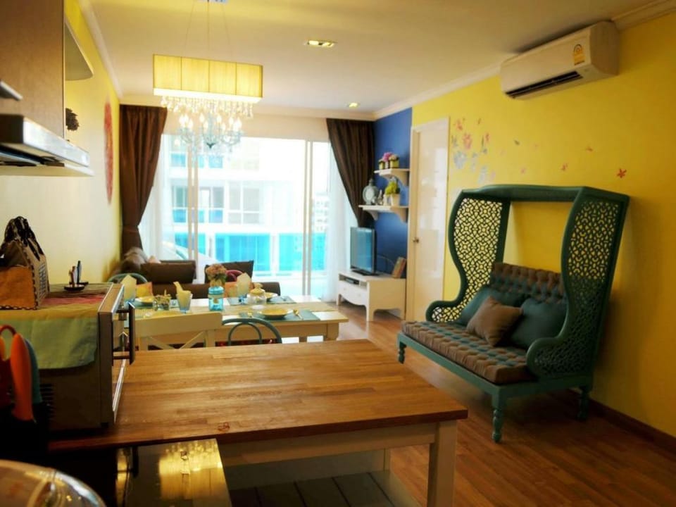 My Resort Hua Hin/Free Waterpark/2 BR/ Pool View Apartment in Nong Kae