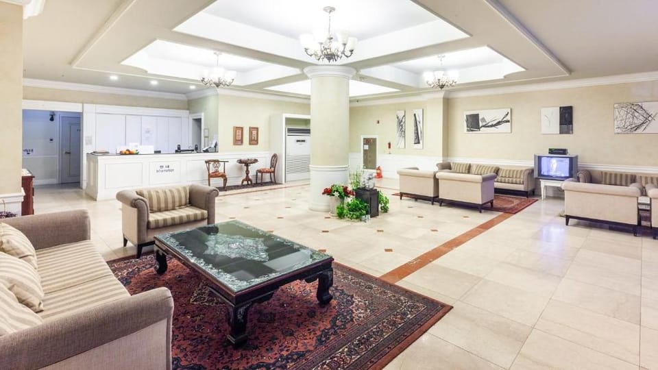Yangyang Golden Bay Pension Hotel in South Korea