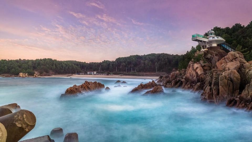 Yangyang Golden Bay Pension Hotel in South Korea
