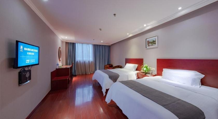 GreenTree Inn Jiangsu Nanjing Maqun Street Communication Technician Insititution Shell Hotel Hotel in Nanjing