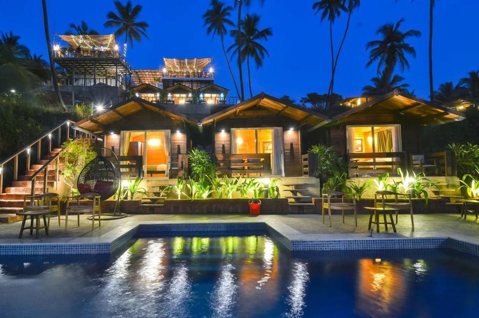 Antares Beach Resort and Club, Vagator Beach Hotel in Goa, India