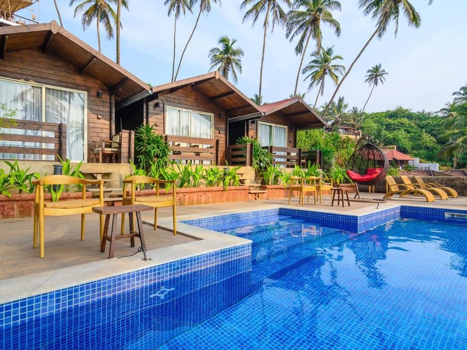 Antares Beach Resort and Club, Vagator Beach Hotel in Goa, India