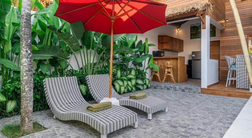 The Secret Jungle Villas Seminyak Hotel in Kuta