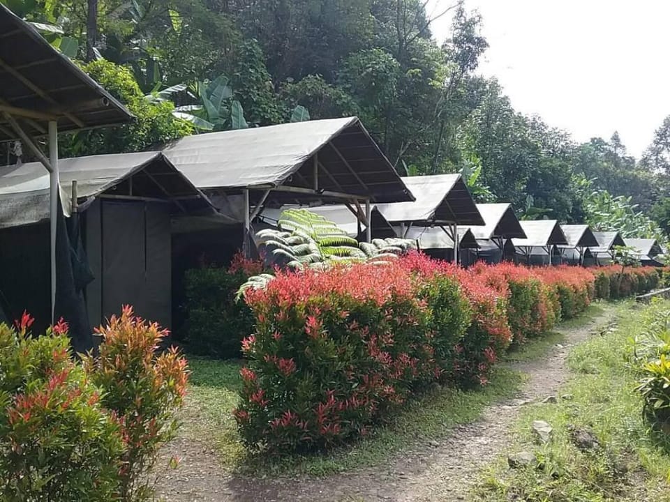 Herman Lantang Camp Luxury tent in West Java