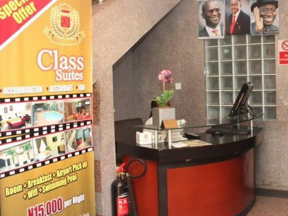 Class Suites City View Hotel in Lagos