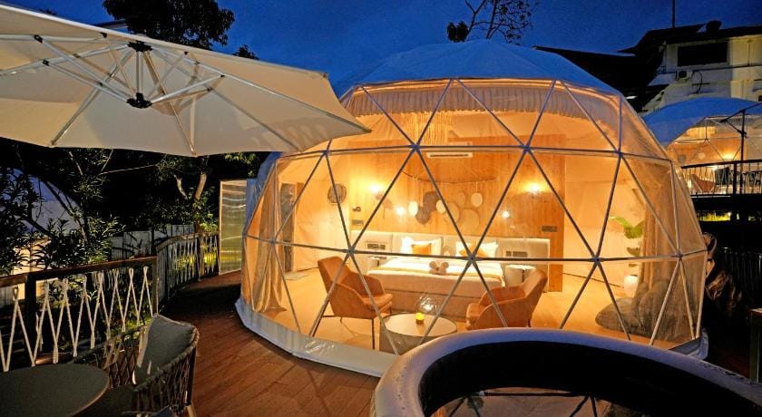 Le Villagio Resort & Domes Resort in Kerala