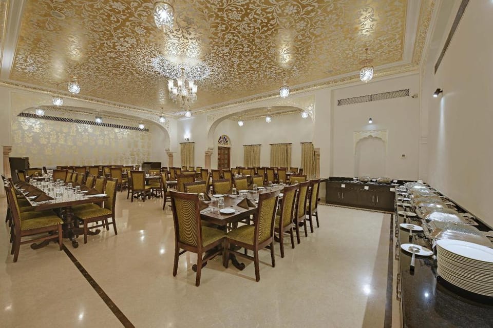 The JaiBagh Palace Hotel in Rajasthan