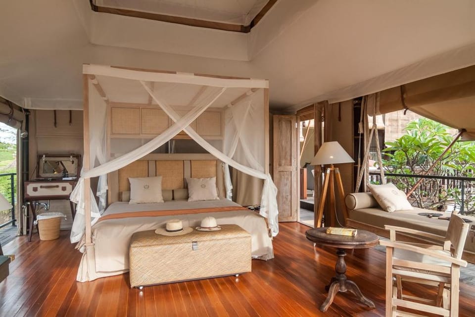 Exclusive tent in Canggu Villa in North Kuta