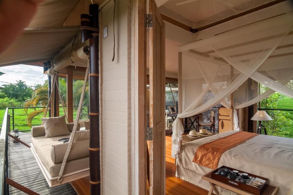 Exclusive tent in Canggu Villa in North Kuta