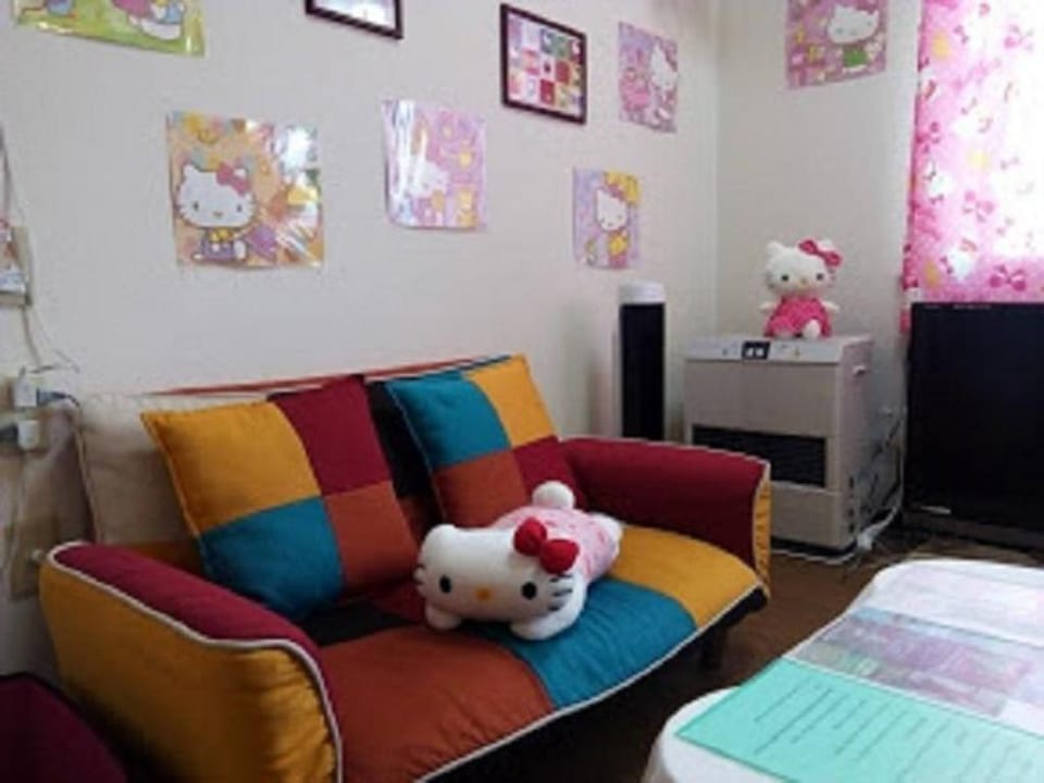 Room(205) Hello Kitty room/5min from Subway Apartment in Sapporo