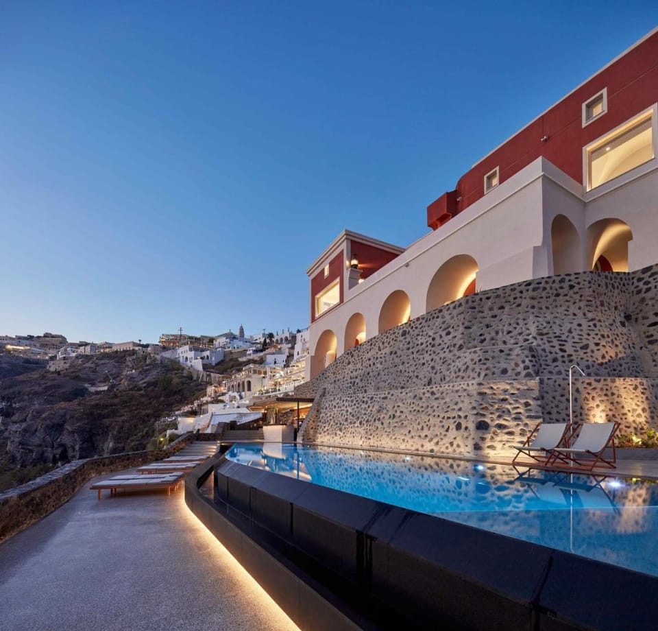 Villa Bordeaux Hotel in Thera
