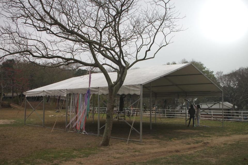 Saiyuen Luxury tent in Hong Kong