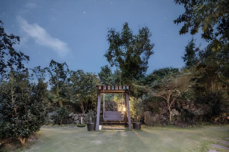 Jeju Supgol dokchae Pension Bed and Breakfast in South Korea