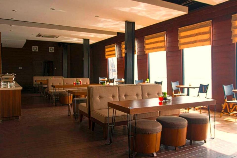 Seaview Cottage Cirebon Waterland Docked boat in West Java