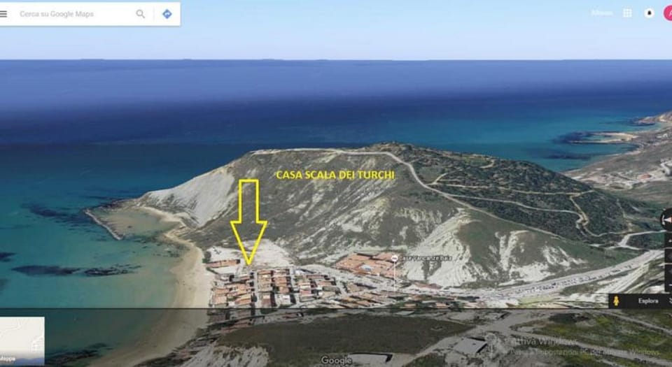 House Scala dei Turchi Vacation rental in Sicily