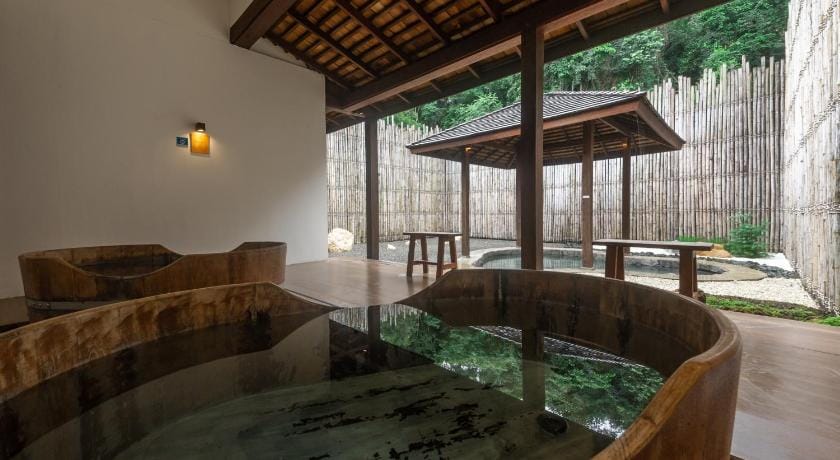 Onsen at Moncham Resort in Thailand