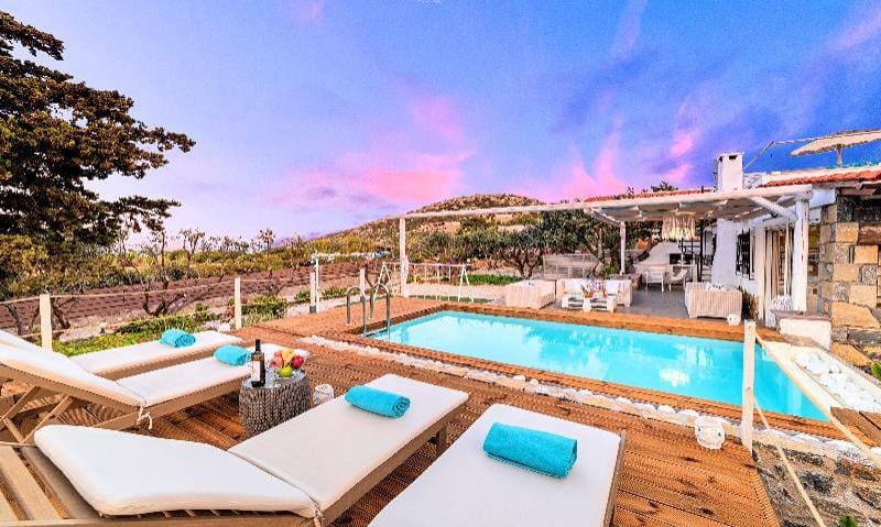 Cretan Lodge Heated Pool Villa in Lasithi