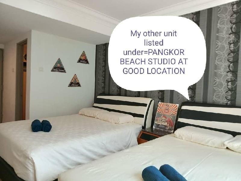 PANGKOR HAPPY HOLIDAY STUDIO AT GOOD LOCATION Apartment in Perak