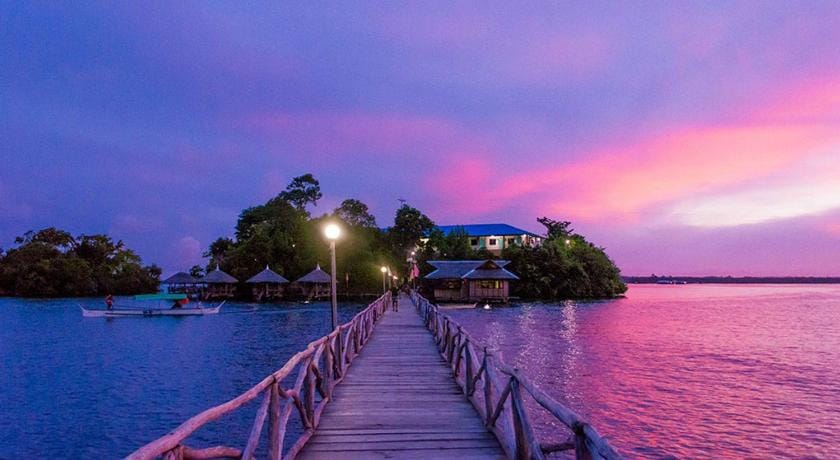 Enchanted River Rock Island Resort Hotel in Caraga