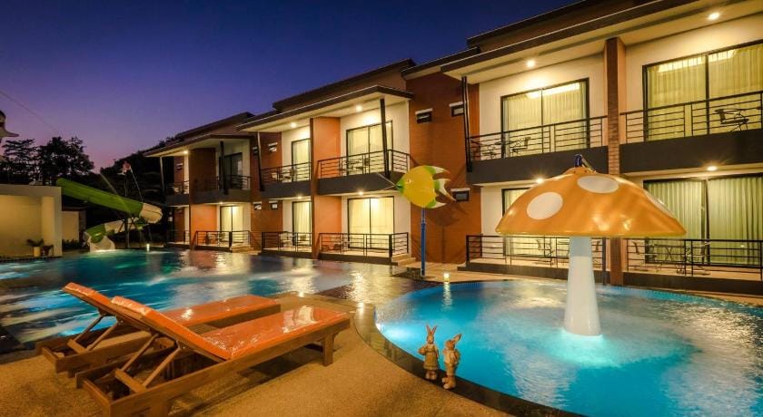 The rabbit home Hotel in Laos