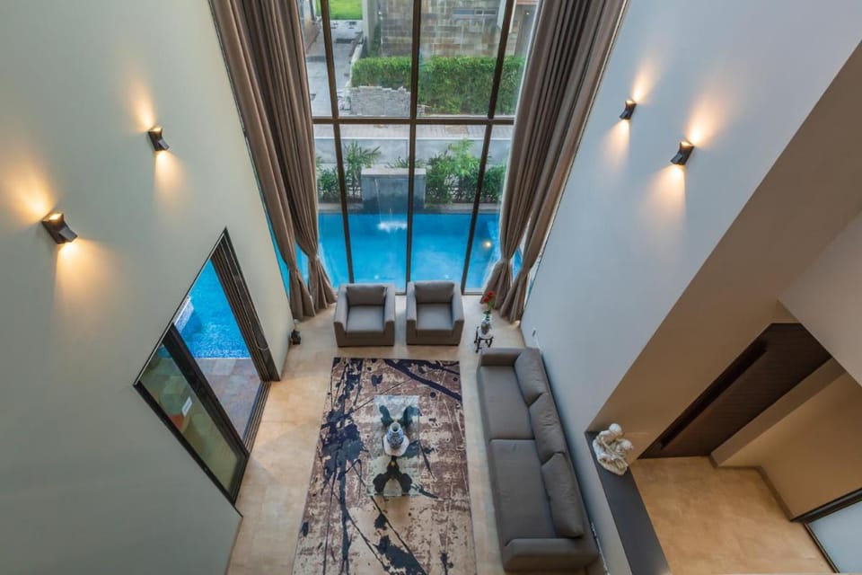 SaffronStays Aspen, Lonavala - luxury pool villa with games and TV room near Bhushi Dam Villa in Lonavla
