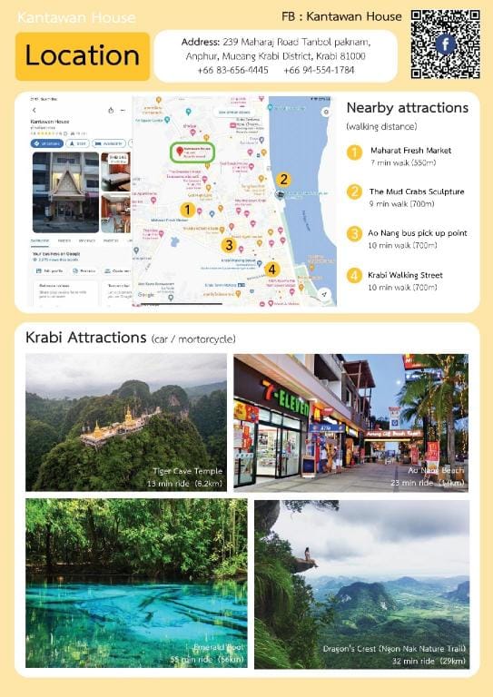 Kantawan House Hotel in Krabi Changwat