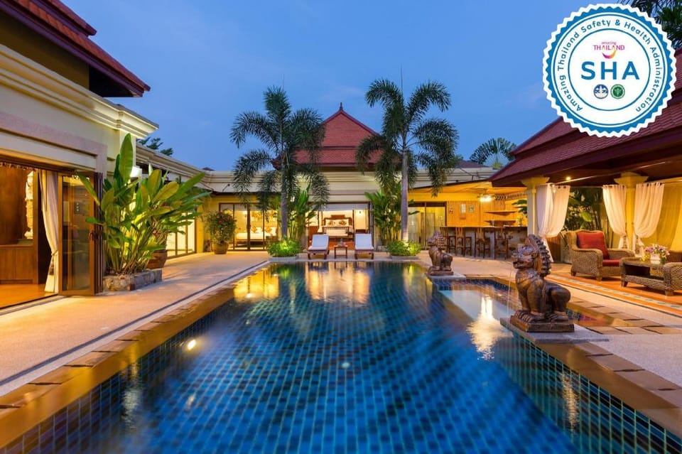 Grand Elegant 6BR Balinese Pool Villa Sri Suri Villa in Rawai