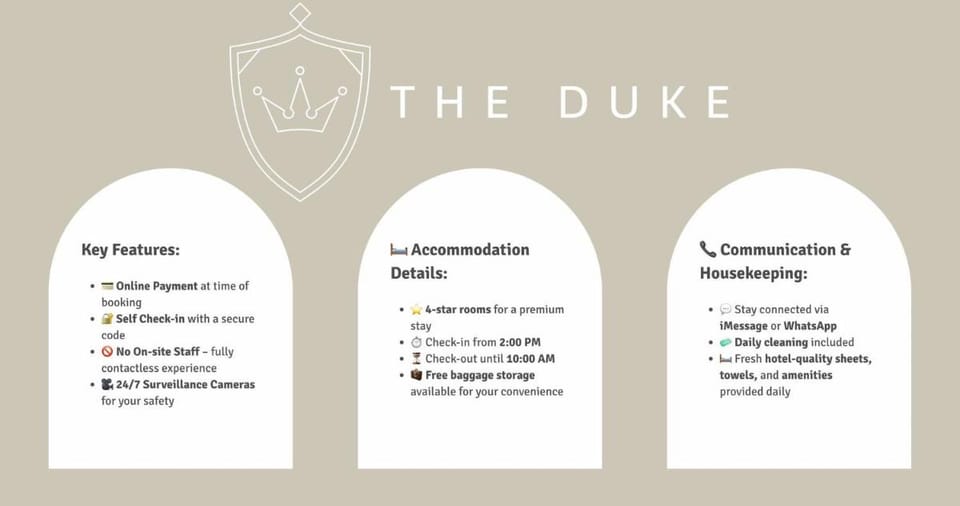 The Duke luxury rooms Bed and Breakfast in Split