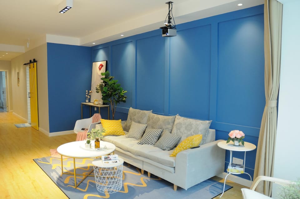 [deep blue] the most beautiful Nordic house Apartment in Chengdu