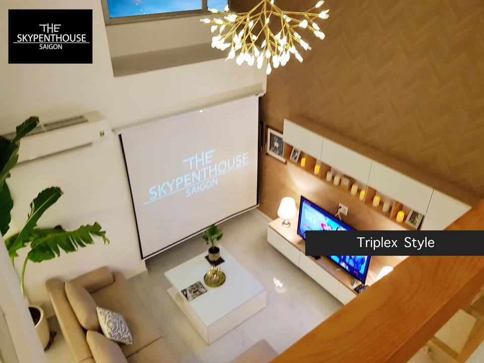 The Triplex SKY PENTHOUSE / Rooftop Terrace Apartment in Ho Chi Minh City