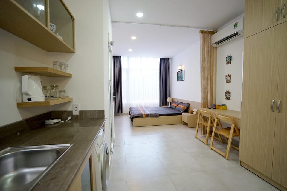 #01 Spacious Studio at Bui Vien- Kitchen & Washer Vacation rental in Ho Chi Minh City