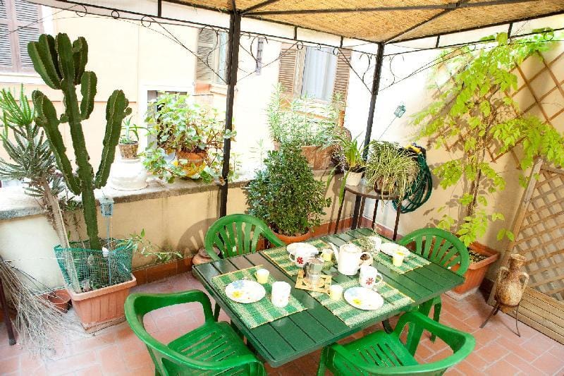 Le Sibille Terrace near Colosseum One Week Sale!  Apartment in Rome